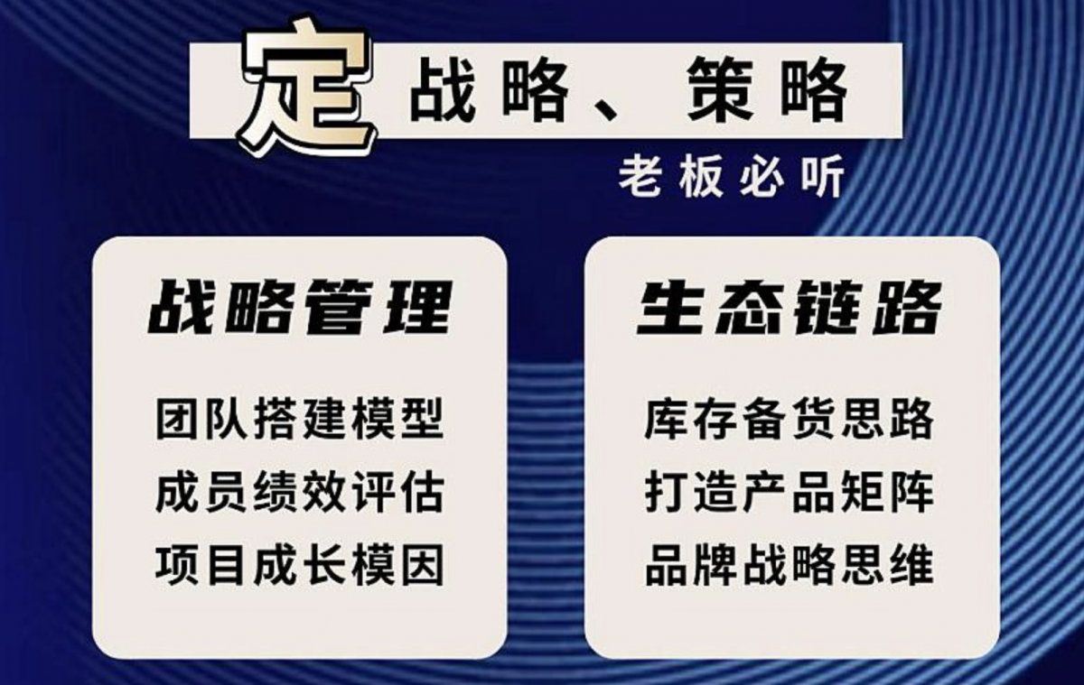 「一号位」战略课丨定战略 落执行 · 赋能独立站生态成长