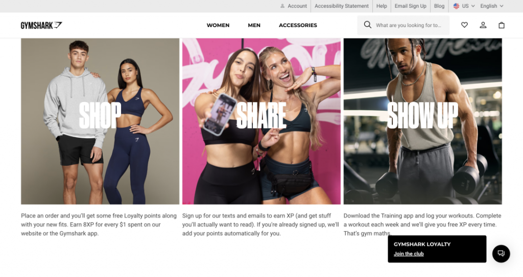 gymshark的会员运营