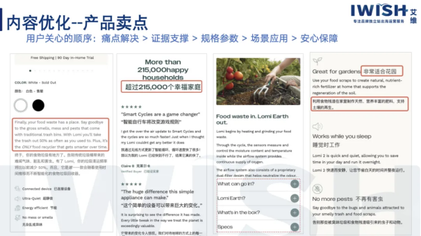 深圳艾维品牌独立站出海内容优化示例