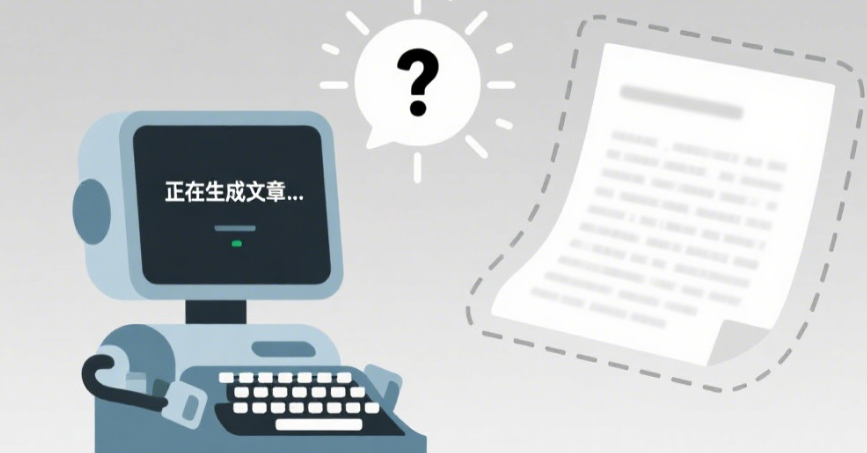 单薄文章内容直接AI生成堆砌,这是不可行的It is not feasible to directly generate and pile up thin article content with AI.