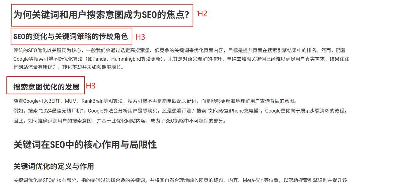 将文章分层结构提升可读性